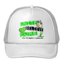 UNITE BELIEVE CURE Non-Hodgkin's Lymphoma Trucker Hats