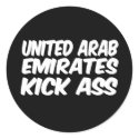 United Arab Emirates Kick Ass stickers