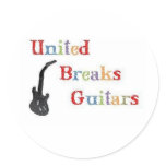 United Breaks Guitars stickers