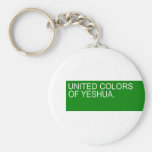 United colours of Yeshua Key Chains