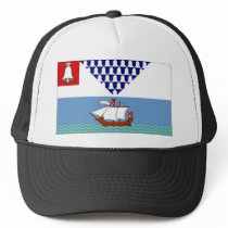 United Kingdom Belfast Flag Trucker Hat