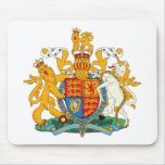 United Kingdom Coat of Arms Mousepad