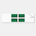 United Kingdom Devon Flag Bumper Stickers