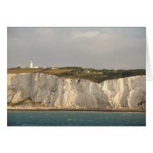 United Kingdom, Dover. The famous white cliffs Cards