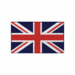 United Kingdom flag embroidered men's polo shirt embroidered shirts
