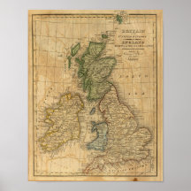 United Kingdom of England, Scotland and Ireland Posters