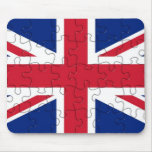 United Kingdom Puzzle Flag mousepads