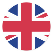 united kingdom round stickers