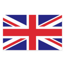 united kingdom rectangular sticker