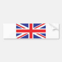 United Kingdom /Union Jack Flag Bumper Stickers