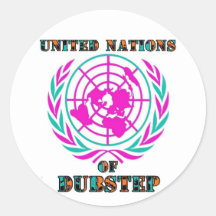 united nations dubstep sticker