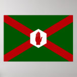 United Northern Ireland Bland flag posters