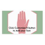 United Northern Ireland Emblem flag business cards