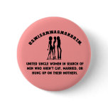United Single Women - Singles Funny Shirt buttons