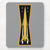 United States Air Force Missile Badge Mousepad