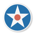 United States Army Air Corps Roundel Magnet