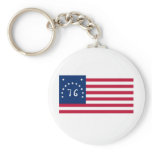 United States Bennington Flag Spirit of 76 Key Chains