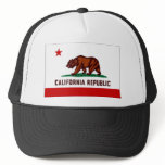 United States California Flag Mesh Hat
