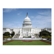United States Capitol Building Postcard