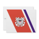 United States Coast Guard Racing Stripe - Left invitations
