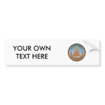 United States Coat of Arms Bumper Sticker