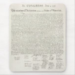 United States Declaration of Independence Mousepads