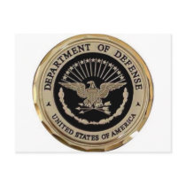 UNITED STATES DEPARTMENT OF DEFENSE POSTCARDS