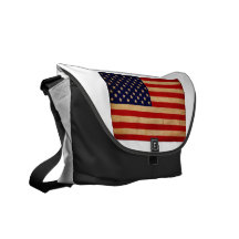 United States Flag Courier Bag