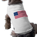 United States Flag with the 51 Stars Dog Tshirt