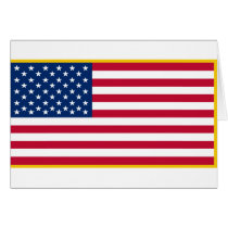 United States Gold Fringed Admiralty Maritime Flag Greeting Card