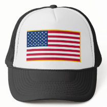 United States Gold Fringed Admiralty Maritime Flag Mesh Hats