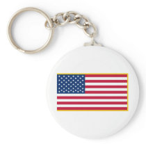 United States Gold Fringed Admiralty Maritime Flag Keychain