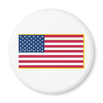 United States Gold Fringed Admiralty Maritime Flag Refrigerator Magnet
