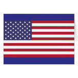 United States National Flag Card