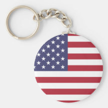United States National Flag Key Chains