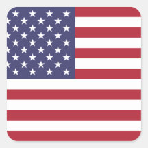 United States National Flag Sticker
