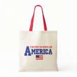 United States Of America Canvas Bag
