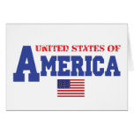 United States Of America Card