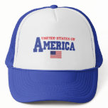 United States Of America Mesh Hat