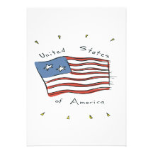 United States Of America Invitation