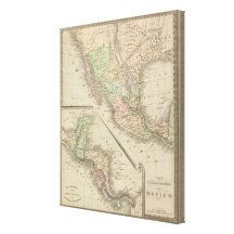 United States of Mexico 2 Gallery Wrapped Canvas