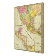 United States Of Mexico Canvas Print