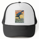United States Tank Corps. circa 1918 Mesh Hat