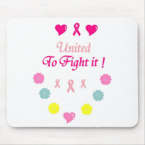 United to Fight Breast Cancer mousepads