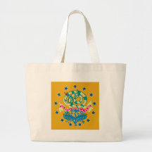 United Train of Artillery of Providence Flag Canvas Bags