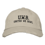 UNITED WE BOWL™ embroidered hats