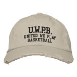 UNITED WE PLAY™  BASKETBALL embroidered hats