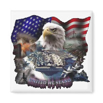 United We Stand 2 Refrigerator Magnet