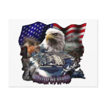United We Stand 2 Post Card