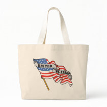 united we stand tote bags